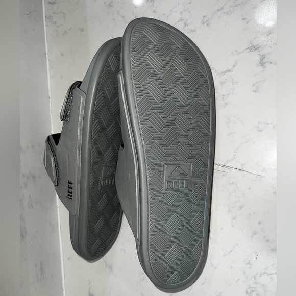 Reef Black Slide Sandals - Picture 9 of 10